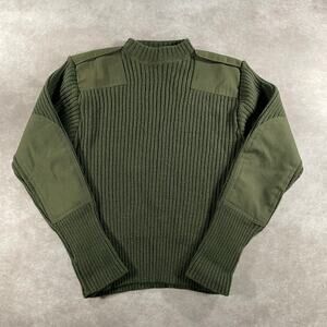 Military Valor Collection Green Army Pullover Sweater Small